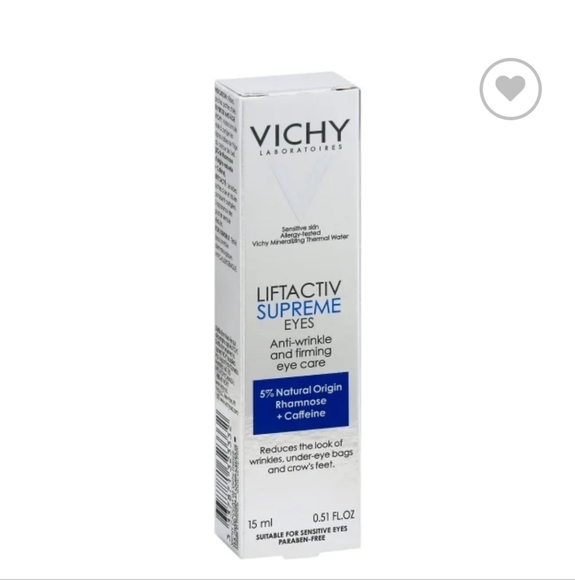 NIB Vichy Liftactiv Supreme Eyes Anti-wrinkle & Under Eye Bags Crows Feet Cream - Picture 5 of 5